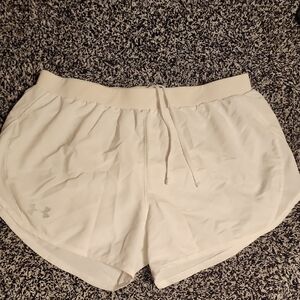 Under Armour Women's White Athletic Shorts